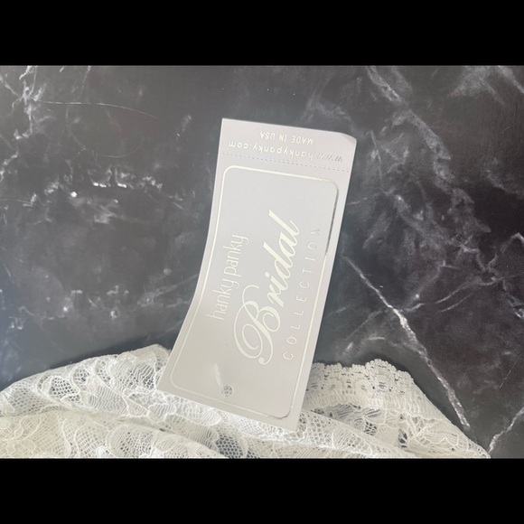 Hanky Panky Wink Plaything Bodysuit with Keyhole White - Picture 6 of 6